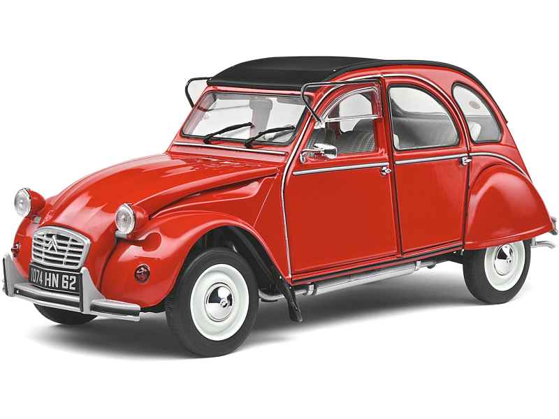 Citroen 2cv красный