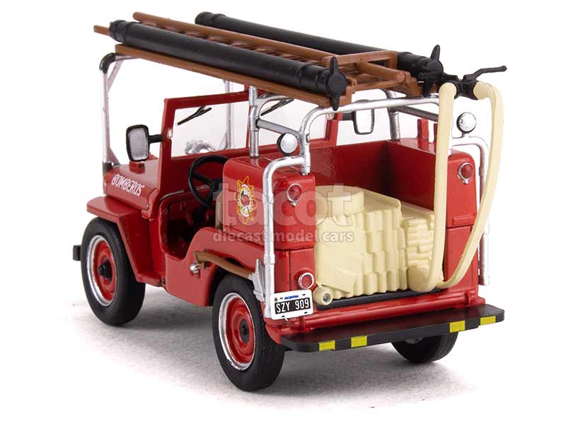 95222 Jeep CJ-2A Argentina Pompiers 1946