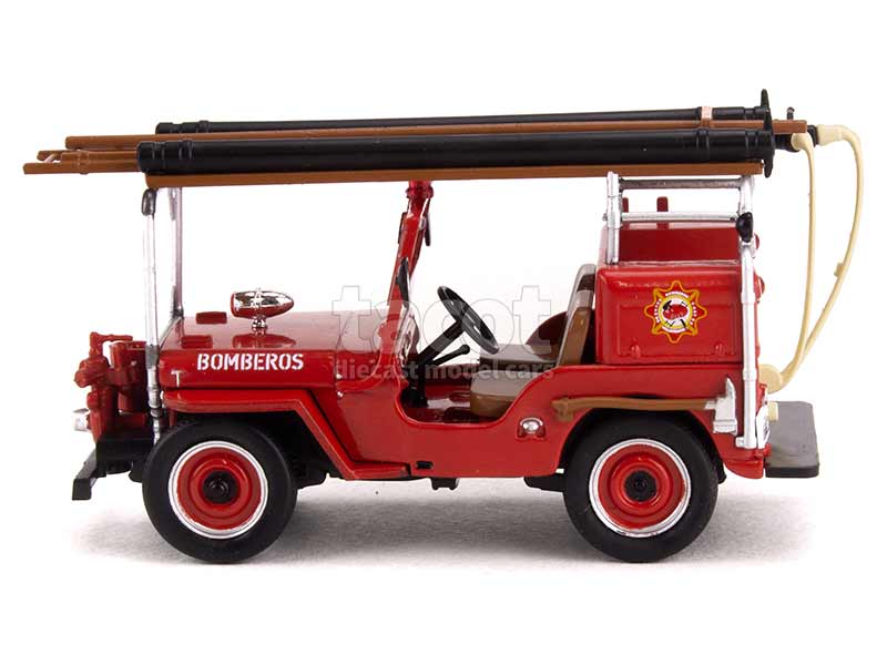 95222 Jeep CJ-2A Argentina Pompiers 1946