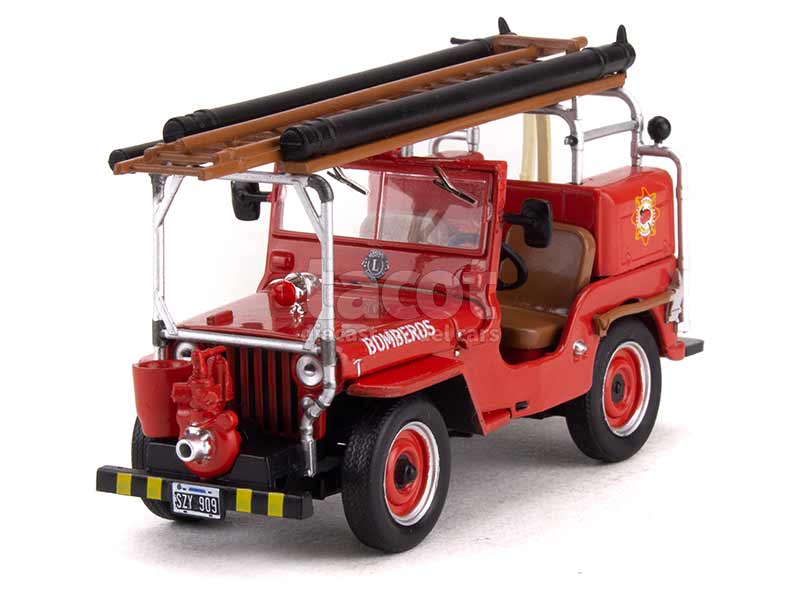 95222 Jeep CJ-2A Argentina Pompiers 1946