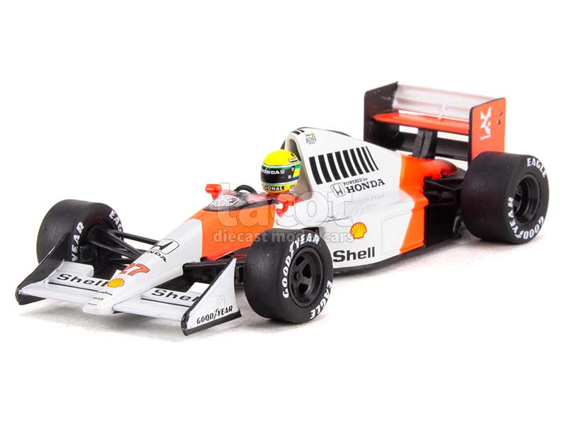 Mclaren Mp4 5b Great Britain Gp 1990 Modele Presse 1 43 Autos Miniatures Tacot