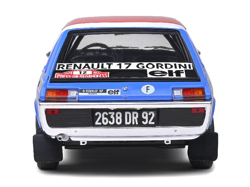 95477 Renault R17 Gordini Rally Press on Regardeless 1974