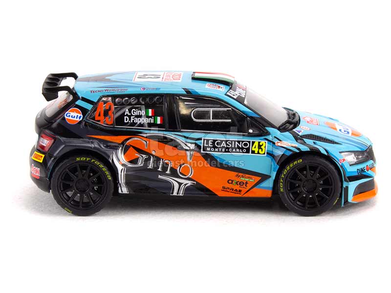 Skoda Fabia R5 Evo Rallye Monte-Carlo 2021 – Ixo 1/43, Marco Bulacia, Collection