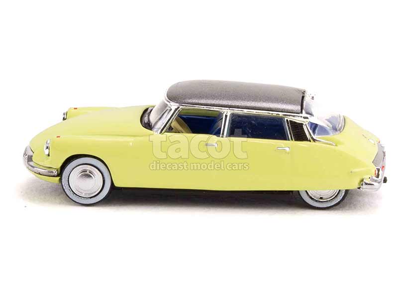 LES MICRO-MINIATURES DE NOREV CITROEN DS 19 1/86è (TRAINS HO) BON ÉTAT