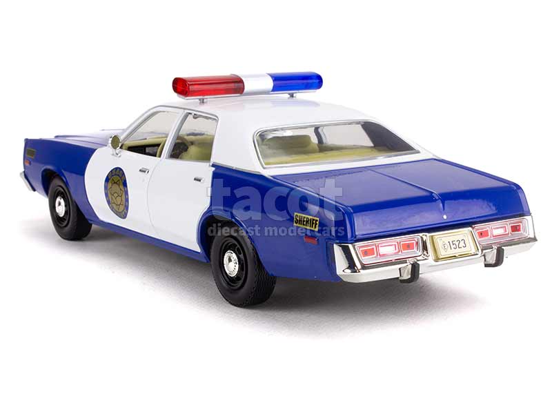 1975 Plymouth Fury Osage County Sheriff inspiré de Shérif fais moi Peur ! ( The Dukes of Hazzard ) 86602 1/43