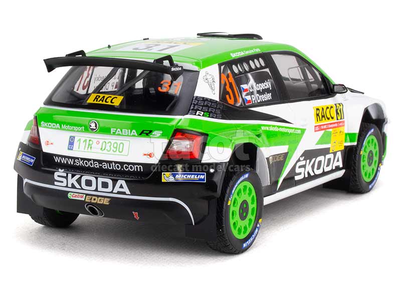 95676 Skoda Fabia R5 Rally Catalunya 2018