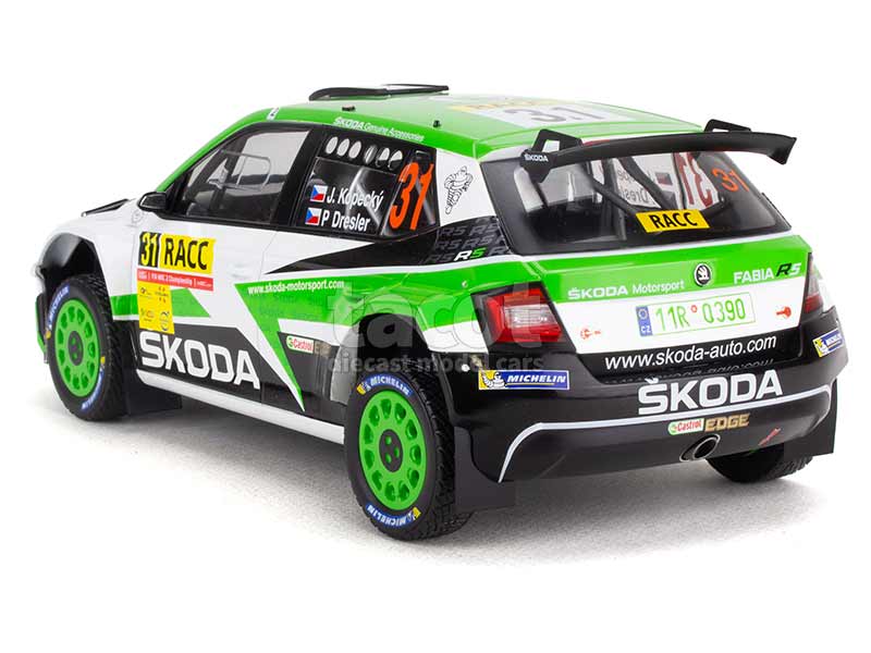 95676 Skoda Fabia R5 Rally Catalunya 2018