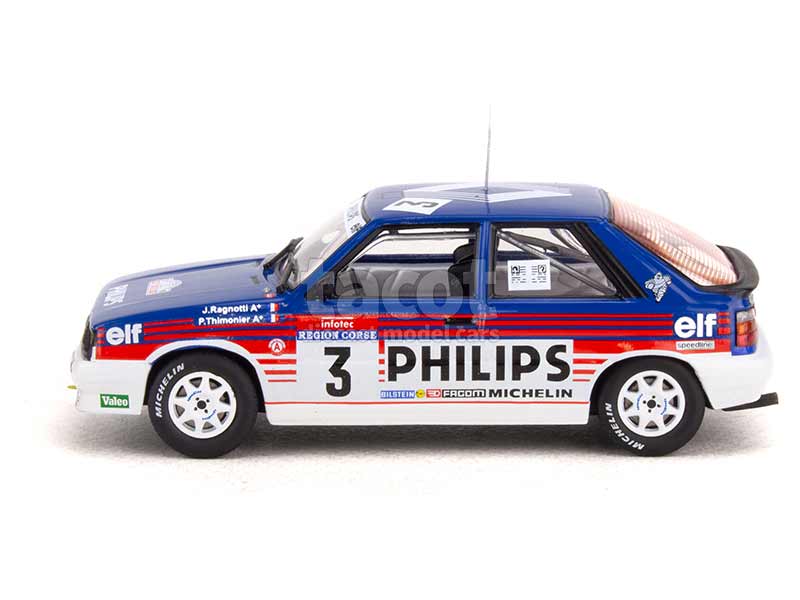 95684 Renault R11 Turbo Tour de Corse 1987