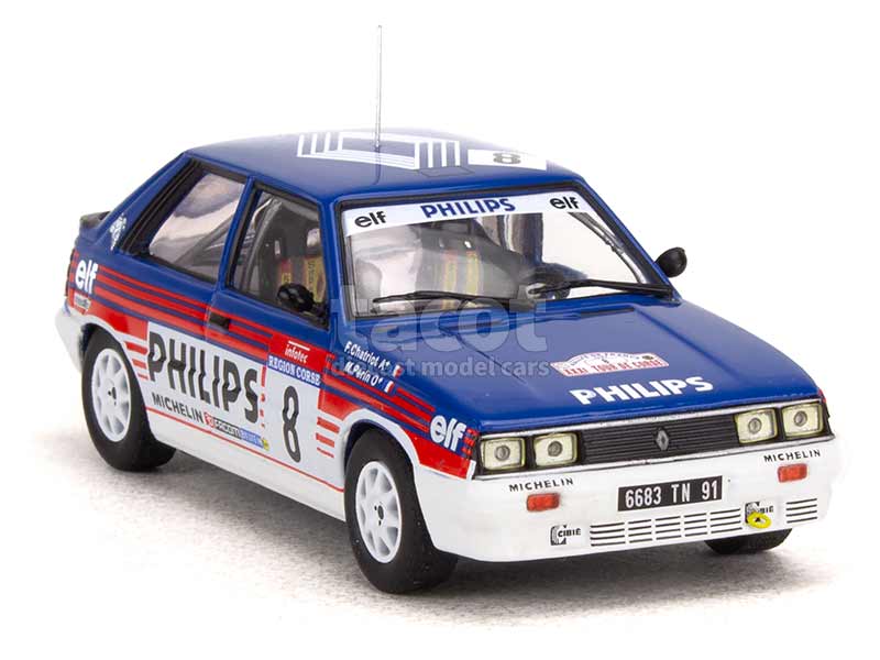 95685 Renault R11 Turbo Tour de Corse 1987