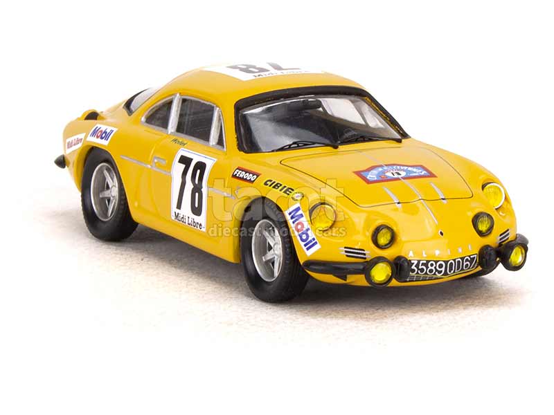 95734 Alpine A110 1600S Critérium Cévennes 1969