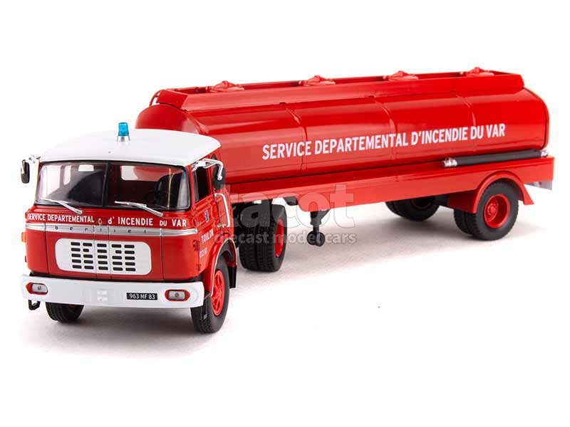 95823 Berliet TR12 Citerne CCGC Pompiers 