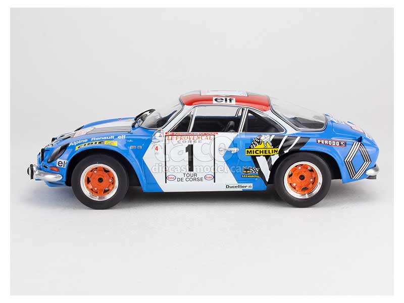 Coffret 4 Alpine A110 Tour De Corse 1969-1973 échelle 1/43 Provence Moulage