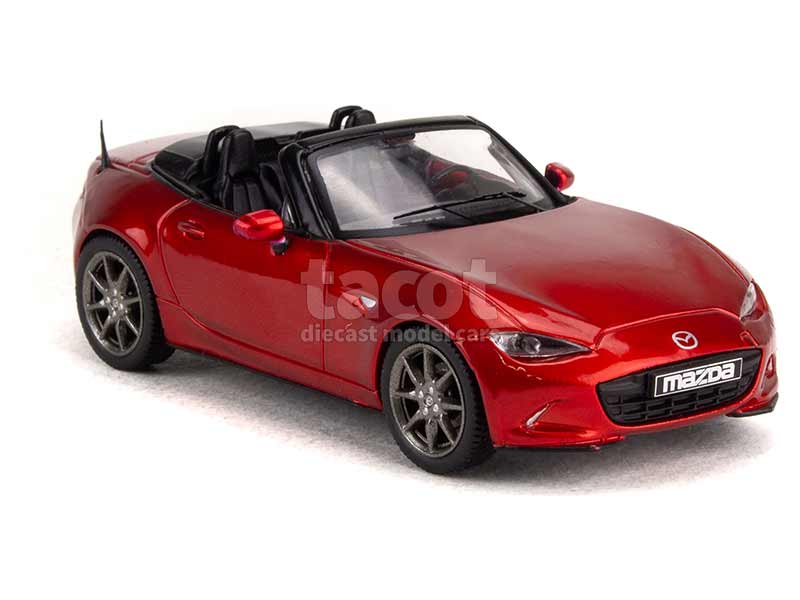 Modèle Réduit Mazda MX-5 Roadster 2019 Argenté 1:43 - IXO CARS - Neuf Sous Boîte