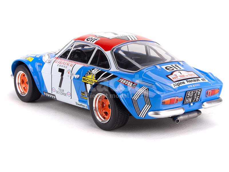 Alpine - A110 Tour de Corse 1973 - IXO - 1/18 - Autos Miniatures Tacot