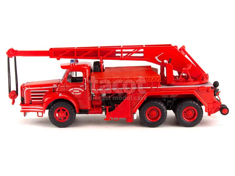 Camion Pompiers Berliet GBC Gazelle Aéroport De Toulouse 1:43 Hachette IXO PB123 - Neuf Sous Blister PB123 Collection