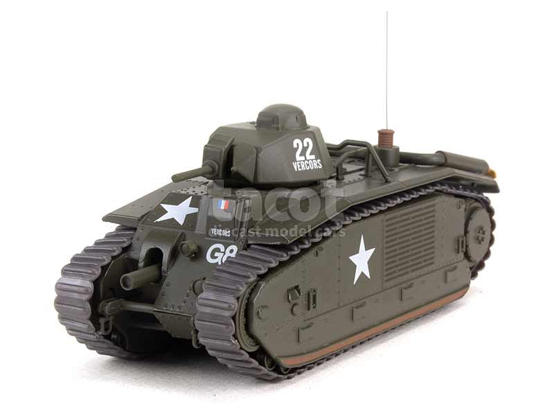 96086 Tank Renault B1 Bis 1945