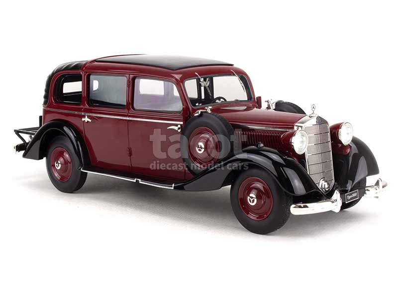 1:18 Triple9 Résine Mercedes 260D Pullman Landaulet 1936 Open Arrière Roof Noir 1:18 Triple9 Résine Mercedes 260D Pullman Landaulet 1936 Open Arrière Roof Noir