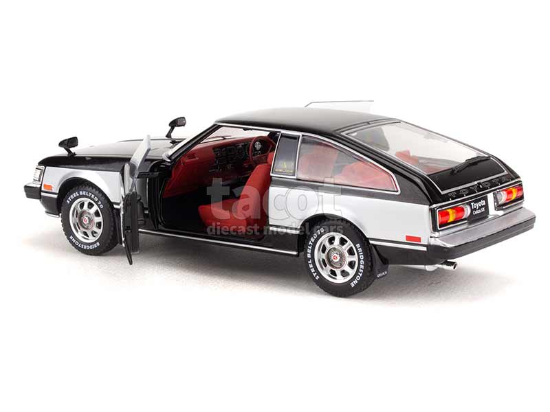 Toyota Celica XX 1978 1/24 Whitebox – Bleu Métallisé – Portes Ouvrantes