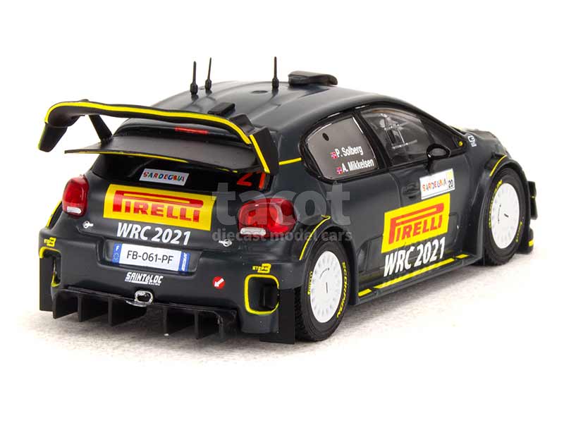 96181 Citroën C3 WRC Rally Sardaigne 2020