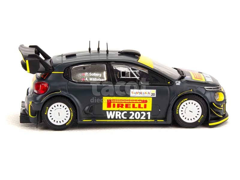 96181 Citroën C3 WRC Rally Sardaigne 2020