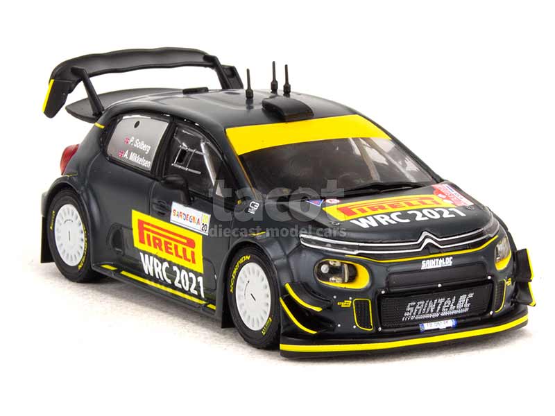 96181 Citroën C3 WRC Rally Sardaigne 2020