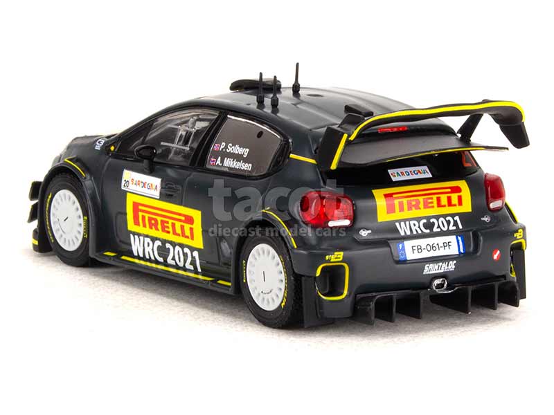 96181 Citroën C3 WRC Rally Sardaigne 2020
