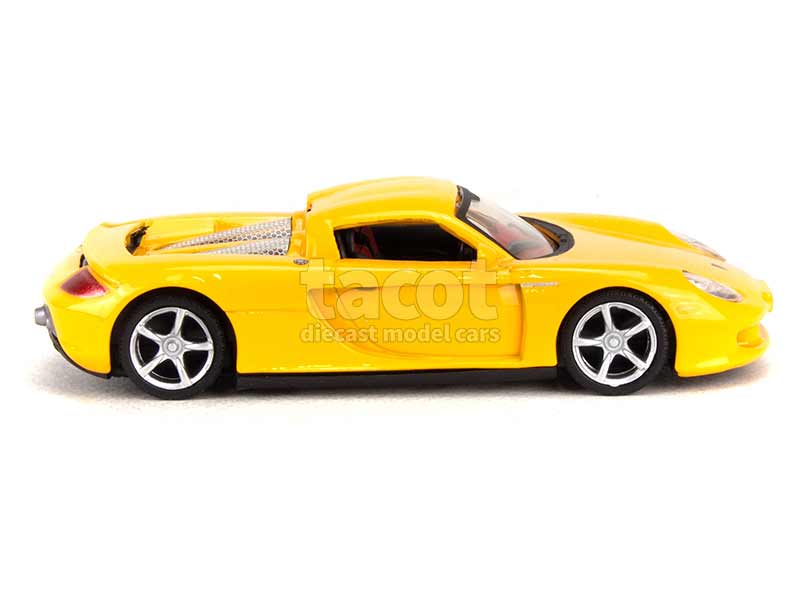 Modèle Réduit PORSCHE CARRERA GT 1/43ème Gris - Marque Cararama - Neuf Dans Sa Boîte