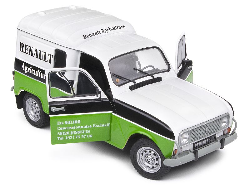 Renault 4 Fourgonnette Sapeurs Pompiers Solido 1/43 - Collection