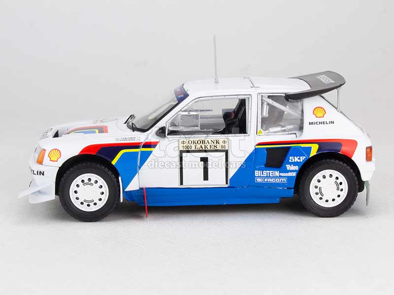 Provence Moulage Kit Monté 1/43 - Peugeot 205 T16 N°205 Rallye Paris Dakar 1987