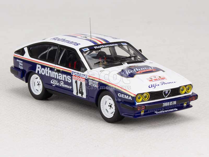 96324 Alfa Romeo GTV6 Tour de Corse 1986