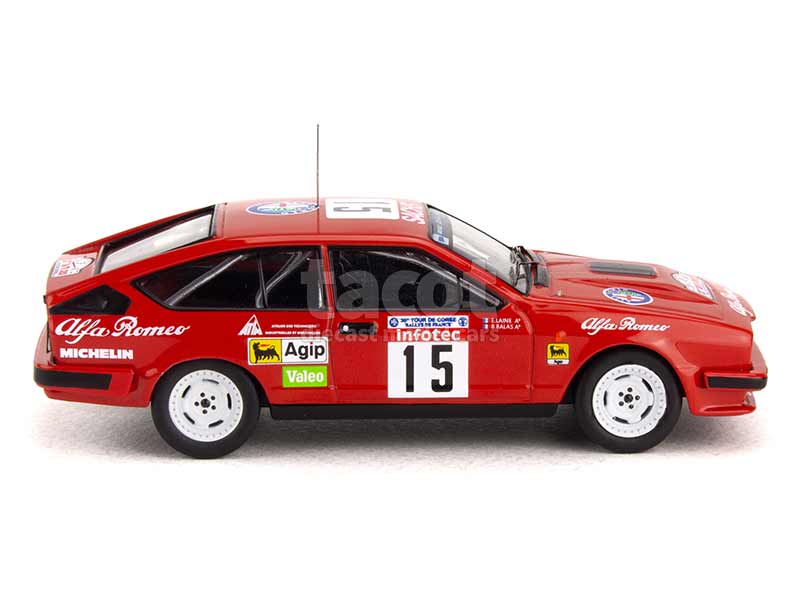 96325 Alfa Romeo GTV6 Tour de Corse 1986