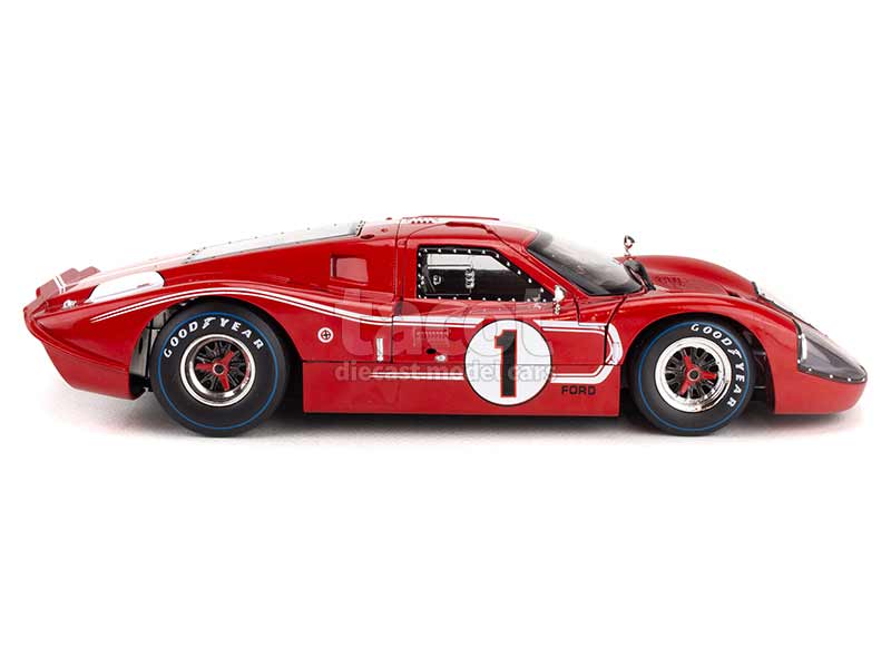 SPARK 1/18 FORD GT40 MKIV SHELBY N 1 WINNER 24h LE MANS '67 FOYT GURNEY CASED LE