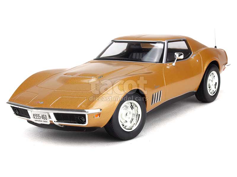 Chevrolet Corvette coupé 1969 Norev 1/18 - Les Miniatures Chevrolet Corvette coupé 1969 Norev 1/18 - Les Miniatures