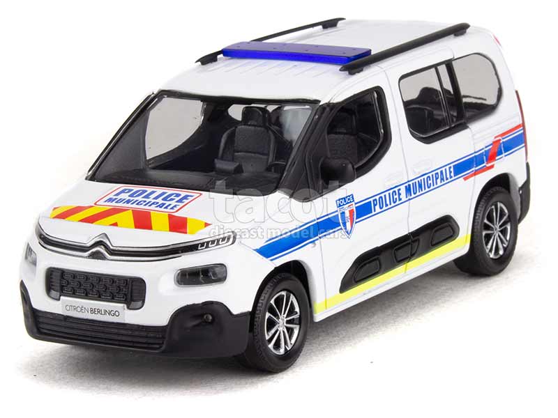 NOREV 155768 Citroen Berlingo 2020 Police Municipale with stripping 1/43 