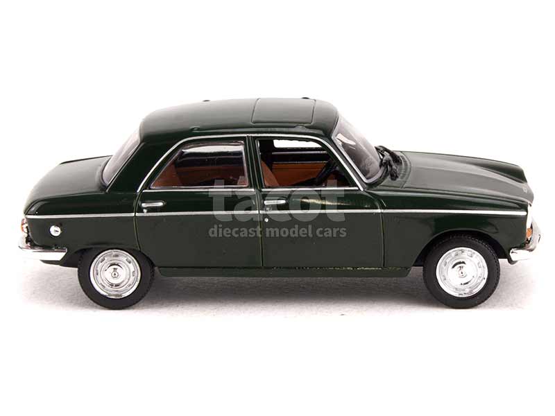 PEUGEOT 204 1966 Antique Green H0 - döküm modeli - Norev 472413