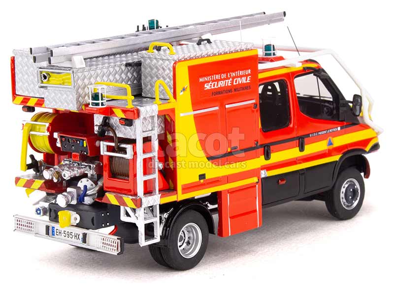Miniature Iveco Daily 70-170 Pompiers ALERTE - Maquette Véhicule 1/43?