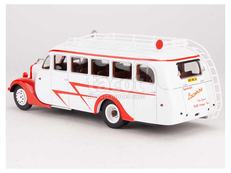 Miniature Citroën T45 U Besset 1939 Bleue Perfex 1/43 - Version Ouverte