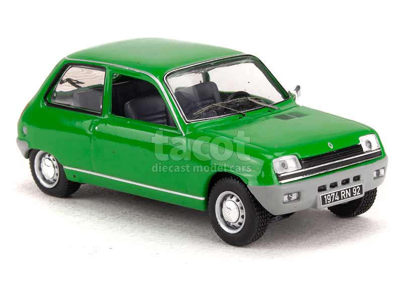 Renault R5 Société 1973 – Miniature 1/43 Odeon, Métal Blanc, Odeon 132