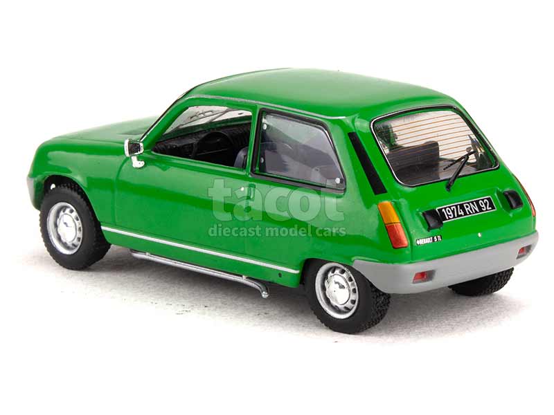 Modellino Renault 4 TL Hachette 1978 – Scala 1:43, Bianco, Pressofuso, Con Base - Foto 2