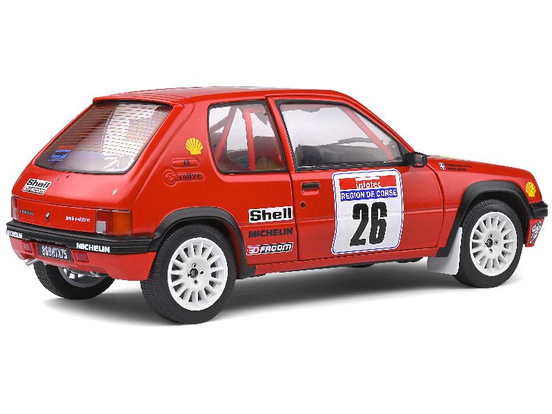 96646 Peugeot 205 Rallye Gr.A PTS Tour de Corse 1990