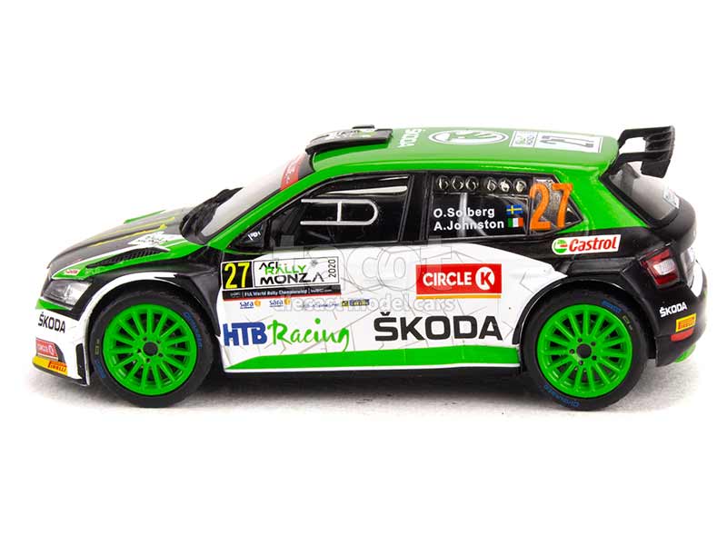 SKODA FABIA R5 EVO 28 LINDHOLM/KORHONEN RALLYE MONZA 2020