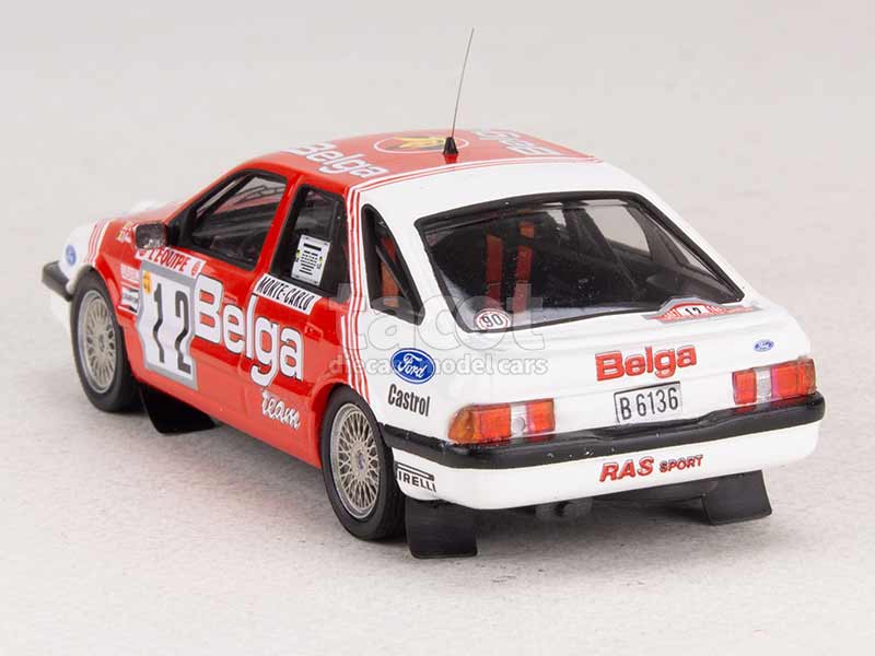 Miniature Trofeu Ford Sierra XR 4x4 Texaco Monte Carlo 87 N°5 - 1/43 Résine