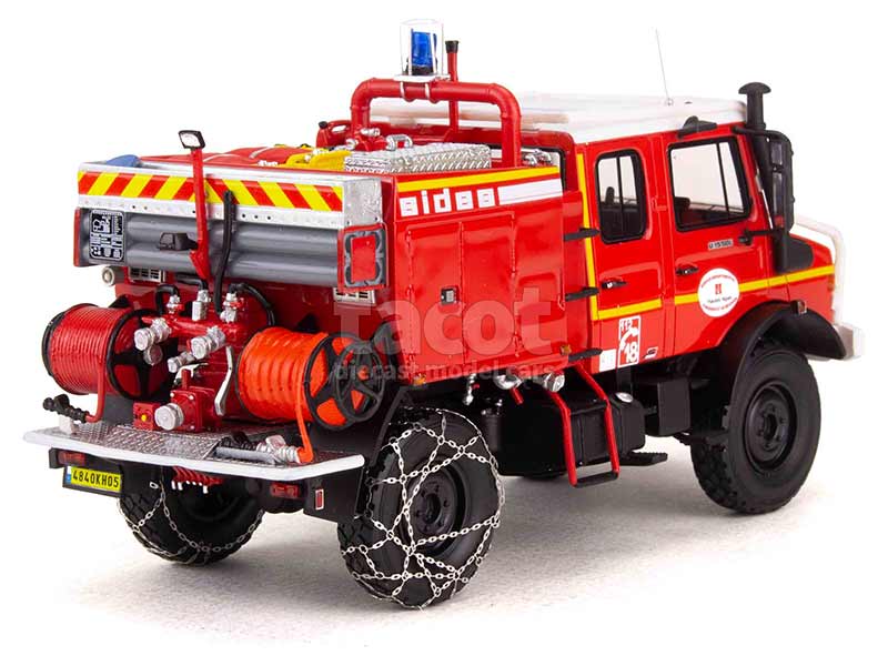 96835 Mercedes Unimog 1550L Double Cabine CCF Pompiers