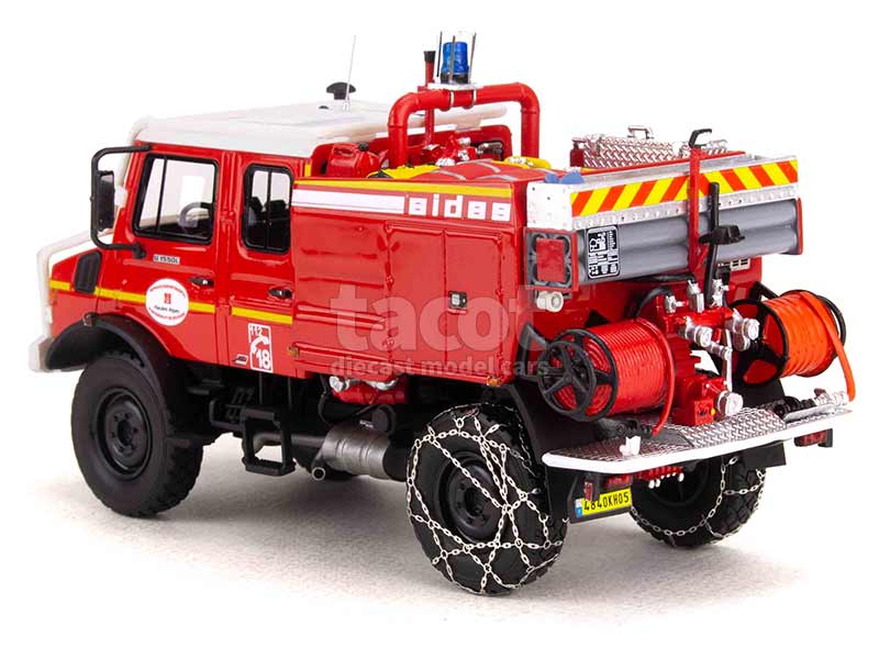 96835 Mercedes Unimog 1550L Double Cabine CCF Pompiers