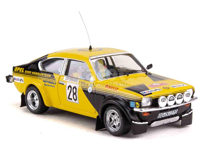 News Trofeu du jour😍 DSN218 Opel Kadett GT/E 22° Rallye Monte Carlo 1978 Jean-Louis Clarr DSN229 Opel Kadett GT/E Rallye Monte Carlo 1978 Jerzy Landsberg Dispo de suite sur  ou en