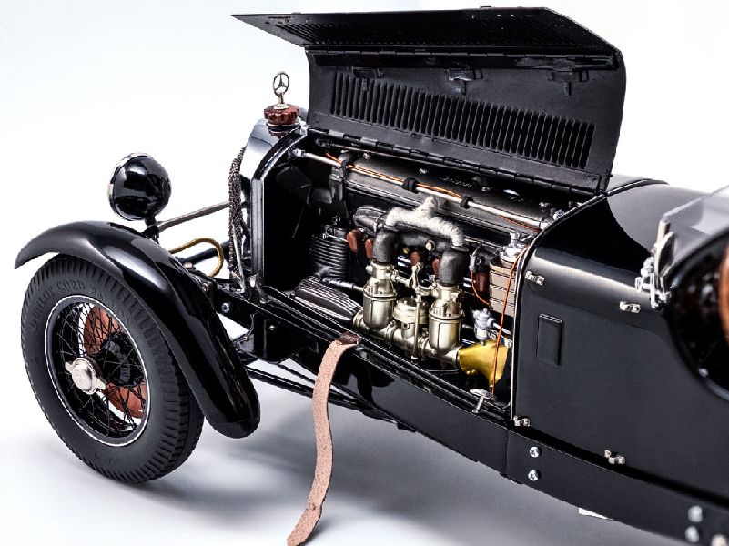 爆買いセール Mercedes-Benz SSK 1928-1930, 18 ミニカー black CMC バギー、カート、トライク、コミューター 