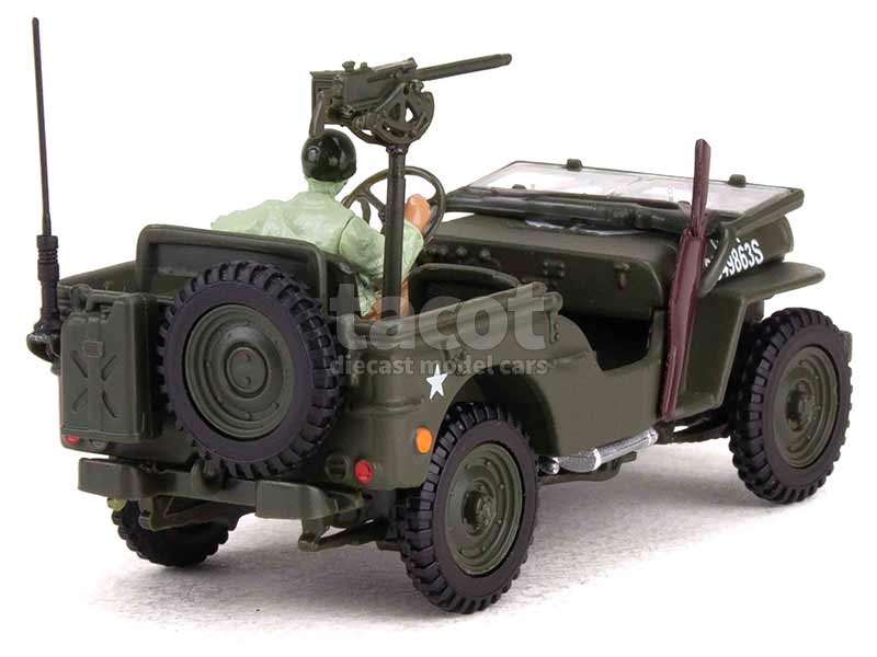 97029 Willys Jeep Canon Militaire