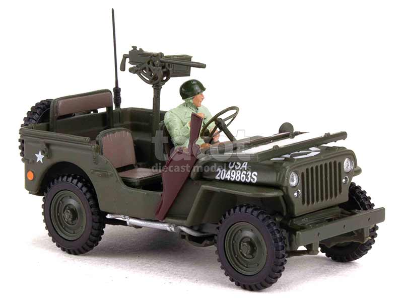 97029 Willys Jeep Canon Militaire