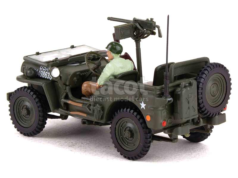 97029 Willys Jeep Canon Militaire