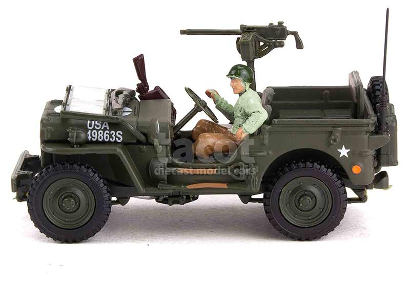 97029 Willys Jeep Canon Militaire